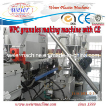 Parallel Twin Screw Extruder WPC Granulate Machinery